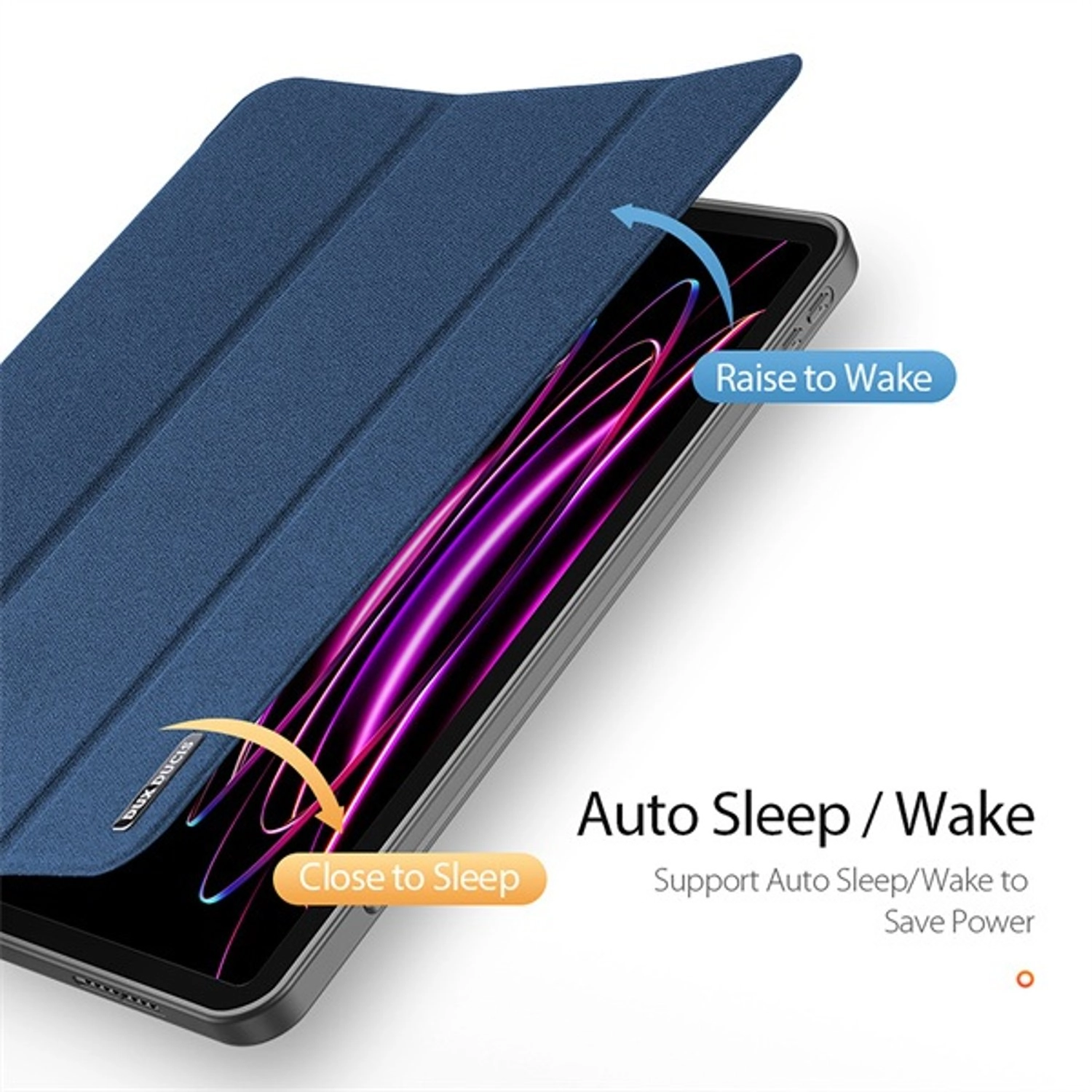 Folio Case with Pencil Holder for iPad Pro 11-inch (2020, 2021, 2022)