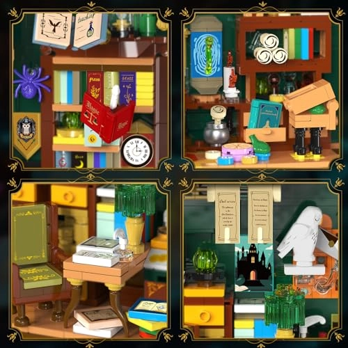 Owl Station Book Nook - 1242 pcs Light