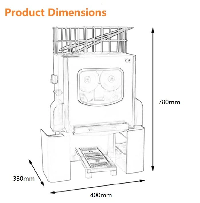 Commercial Juicer - 120 watts