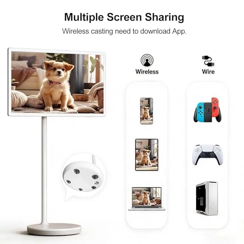 Portable Smart TV - 1080p 4K 27 Inch