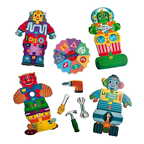 Build a Robot Spinner Game - 3 Years and up