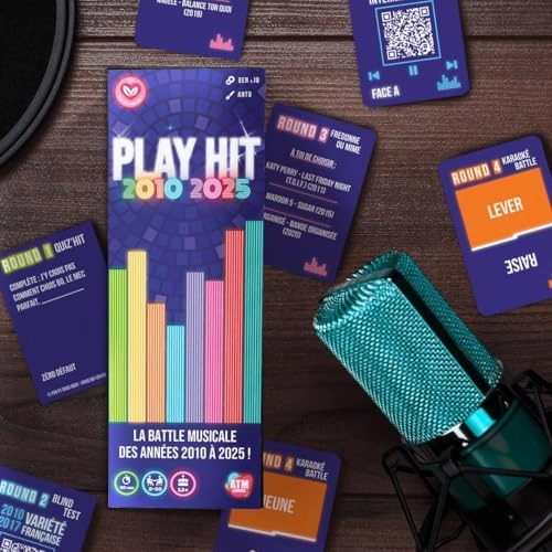 Play'Hit Set 2010-2025 + 50/50 + Bottle Opener - French 16+ years