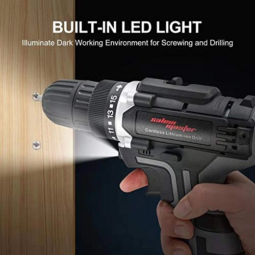 Cordless Power Drill - 1500mAh