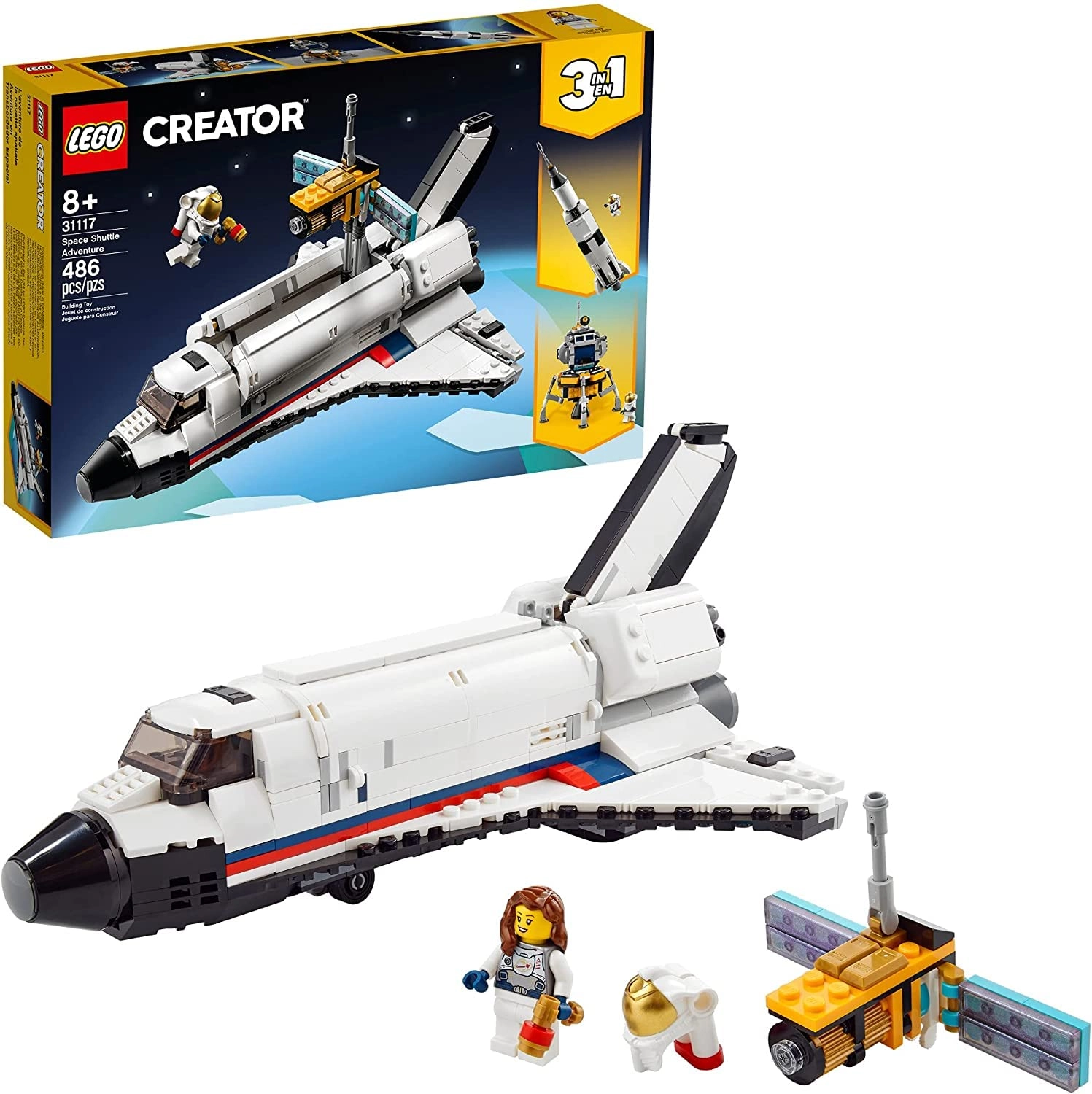 Creator 3in1 Space Shuttle Adventure