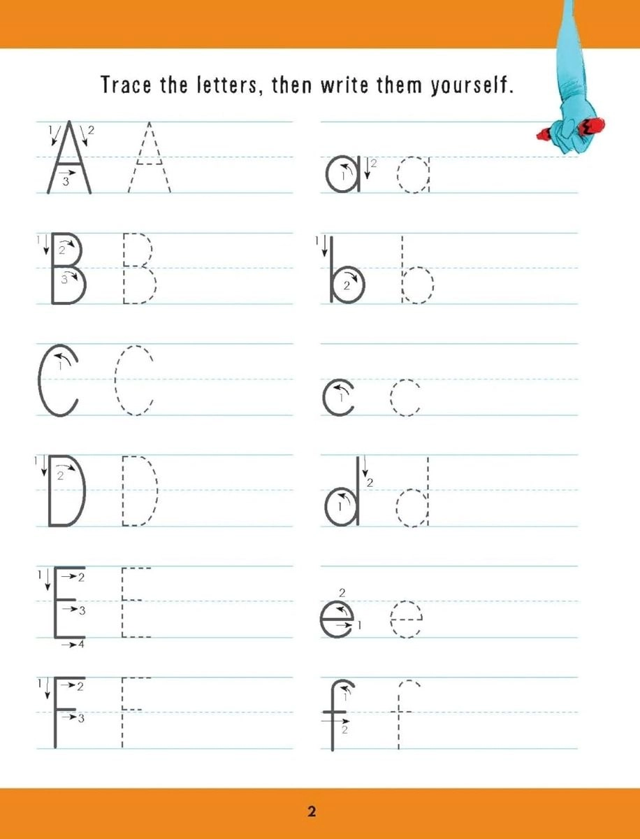 Do Not Learn Write And Wipe Lowercase Alphabet - 3 +