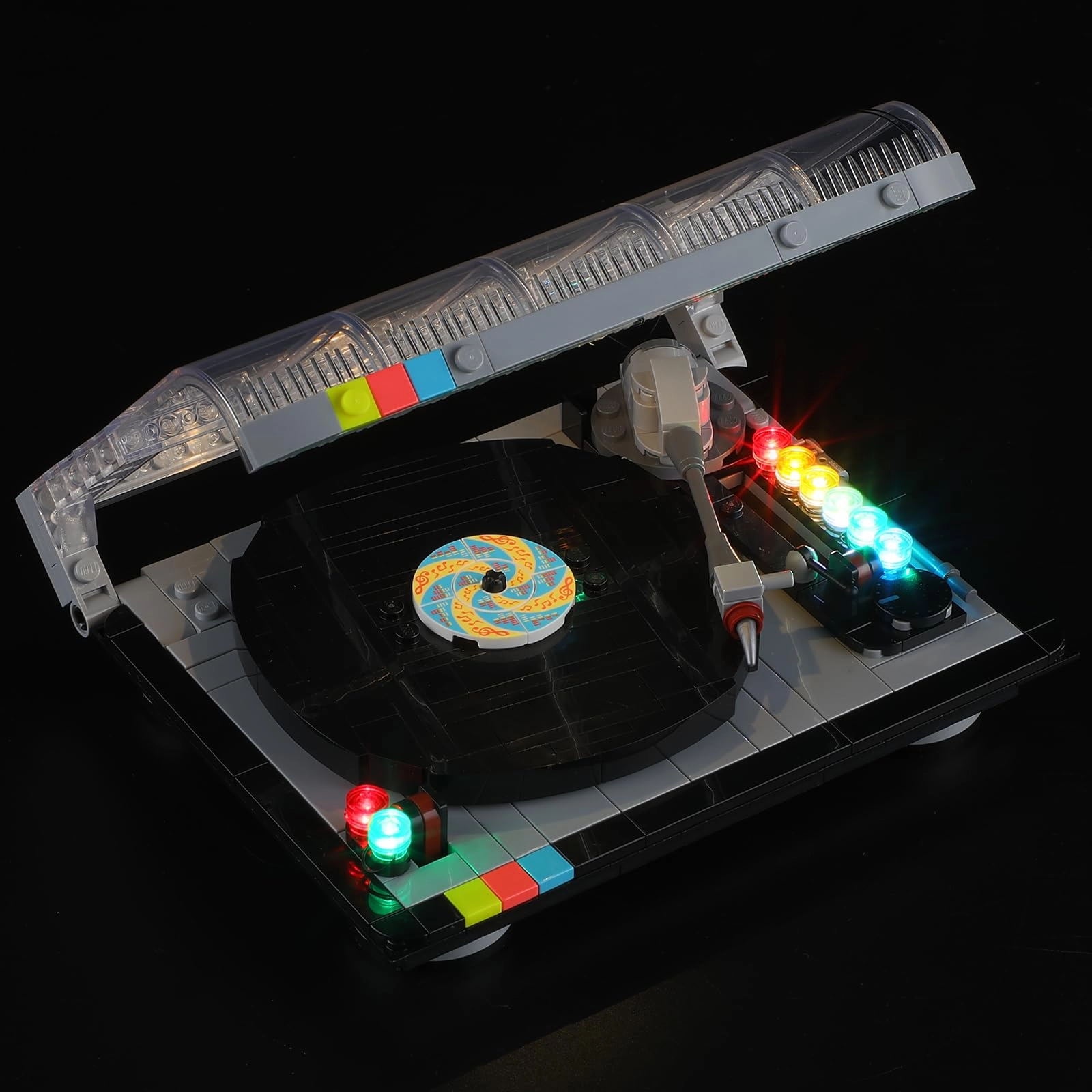 MENZAVA LED Lighting Kit for LEGO 40699 The Vintage Turntable