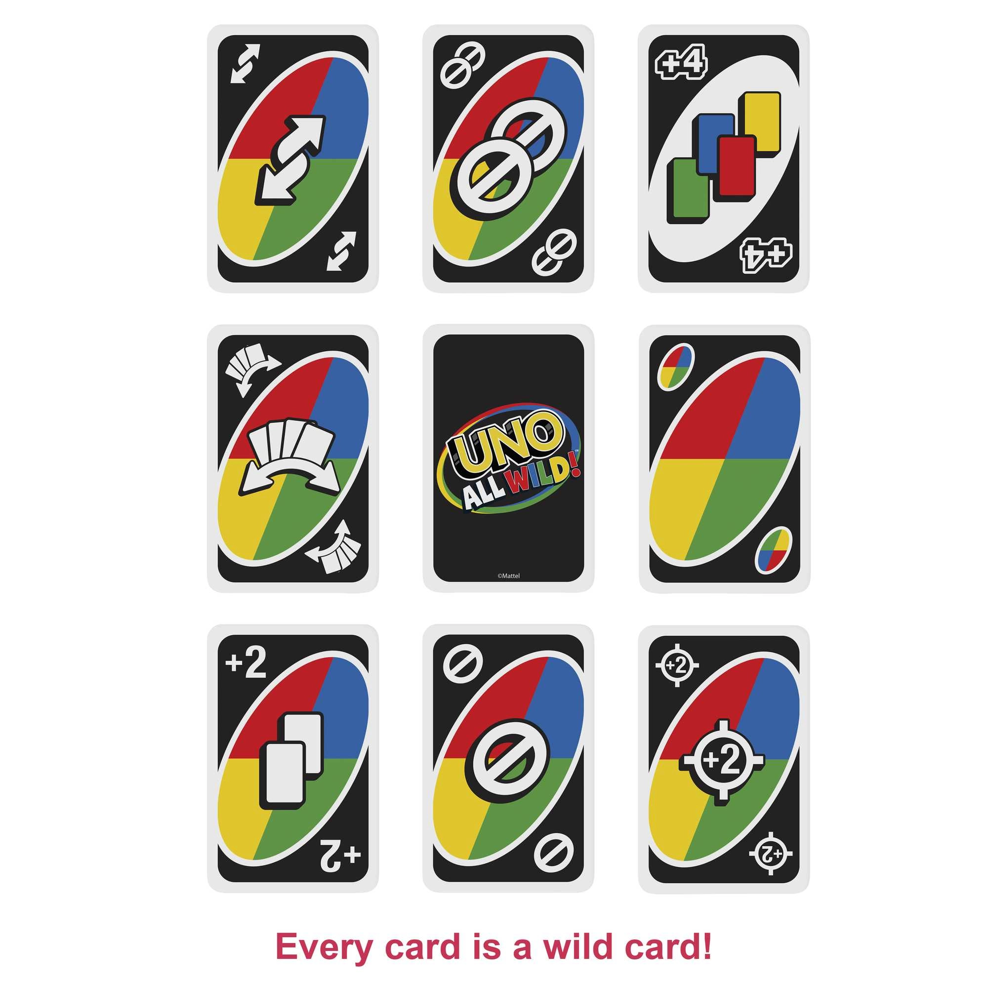 UNO All Wild - Card Game