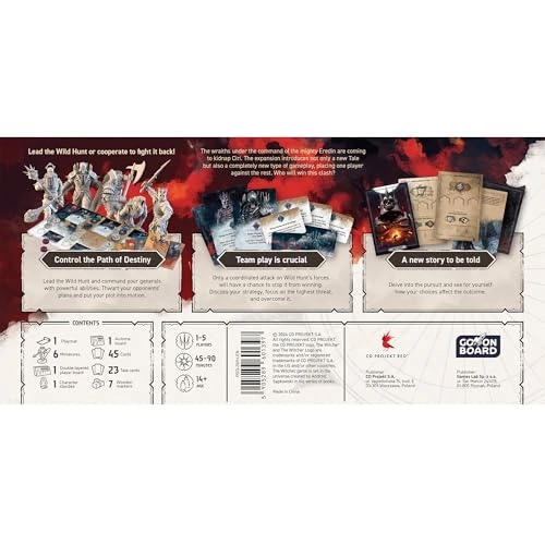 The Witcher Path of Destiny: Wild Hunt Expansion - Tableau-Building Card Game