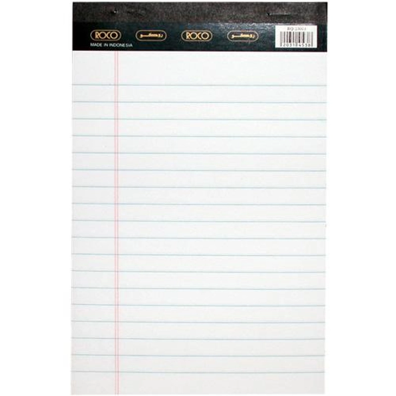Standard Writing Pad A5 Hardcover - Lined 80 Pages