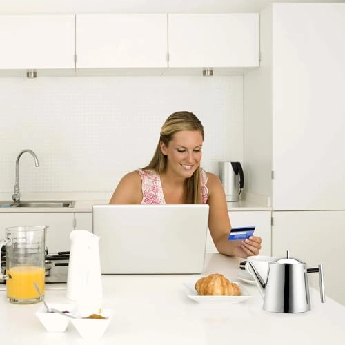 Double Wall Tea Pot - Stainless Steel 304 1000 milliliter