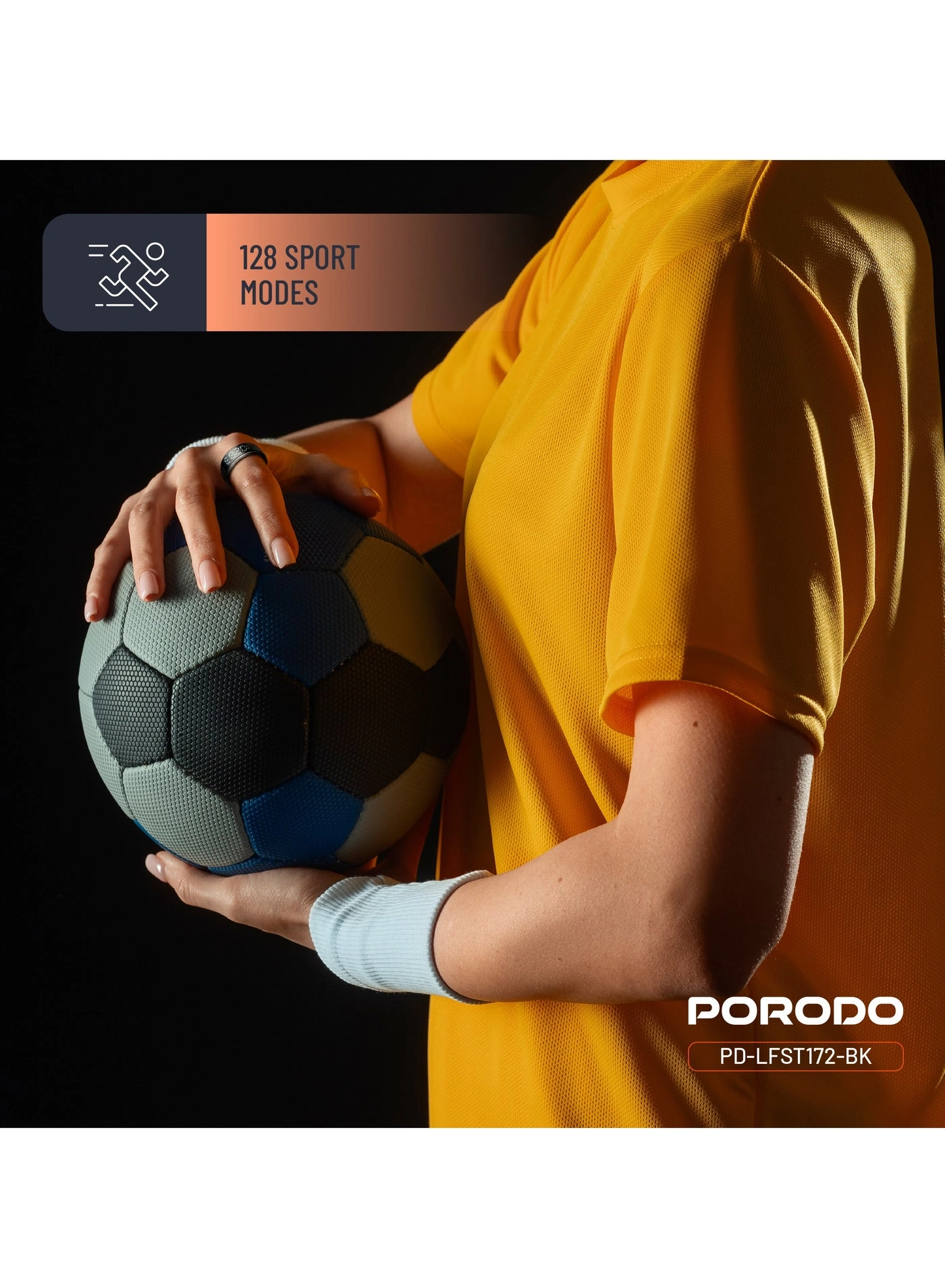 FitSync Smart Ring - Ring Size 7 (17.3mm) IP68 Water Resistant 16mAh