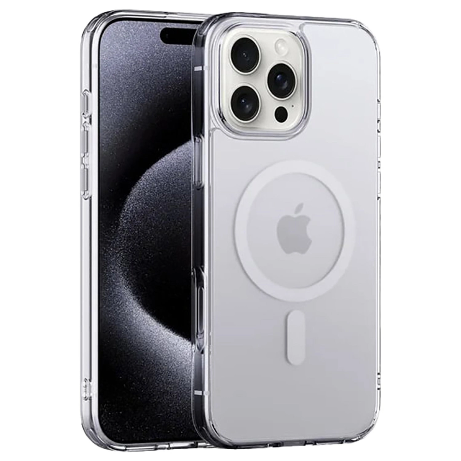 Throne Premium MagSafe Silicone Case Clear Case for iPhone 16 Pro Max