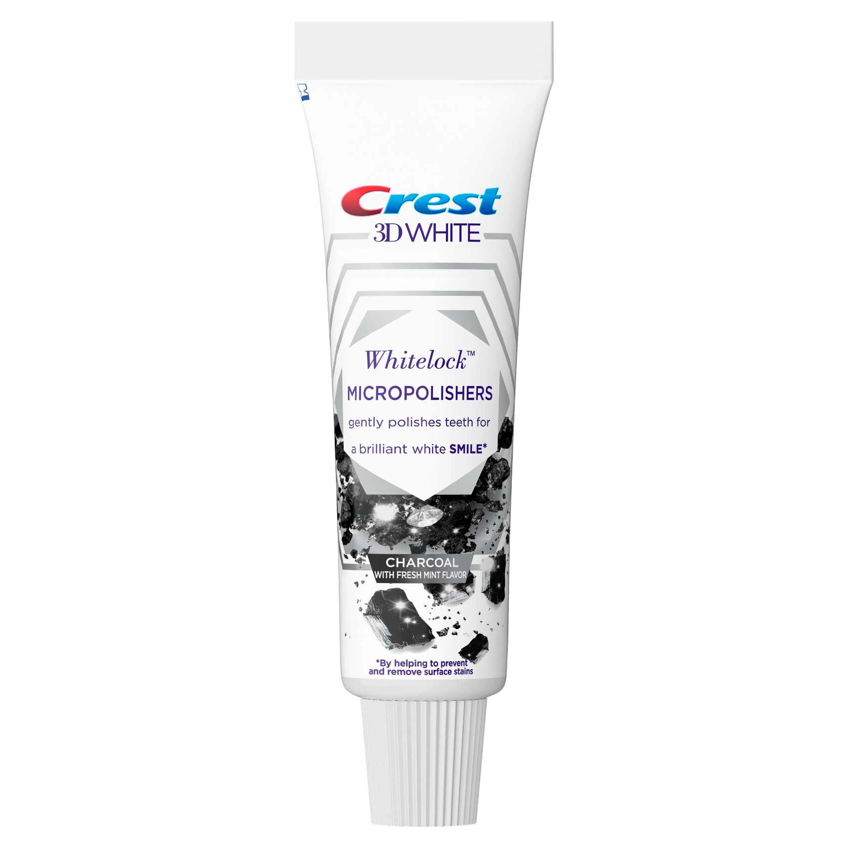 Crest 3D White Whitelock Charcoal Fresh Mint Toothpaste 88ml