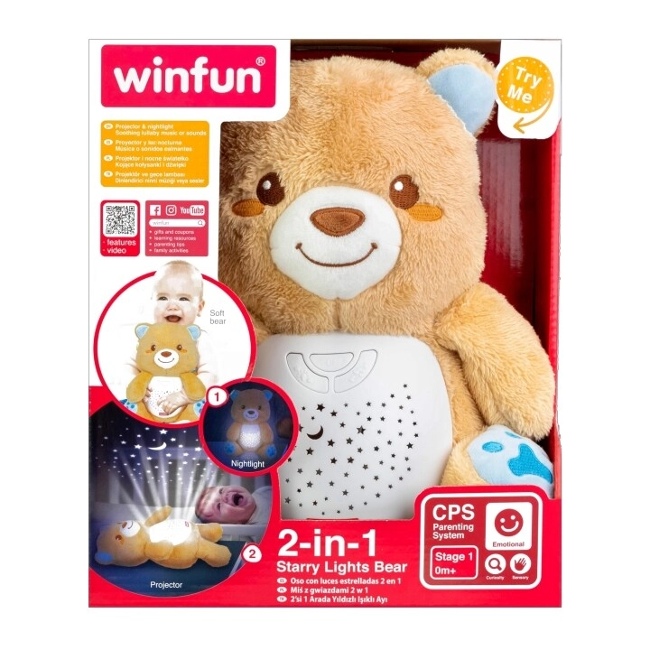 WinFun Starry Lights Bear - Sound effects