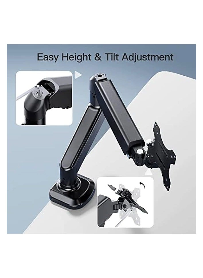 Monitor Mount Arm - Single 20 to 32 inches 75x75mm and 100x100mm