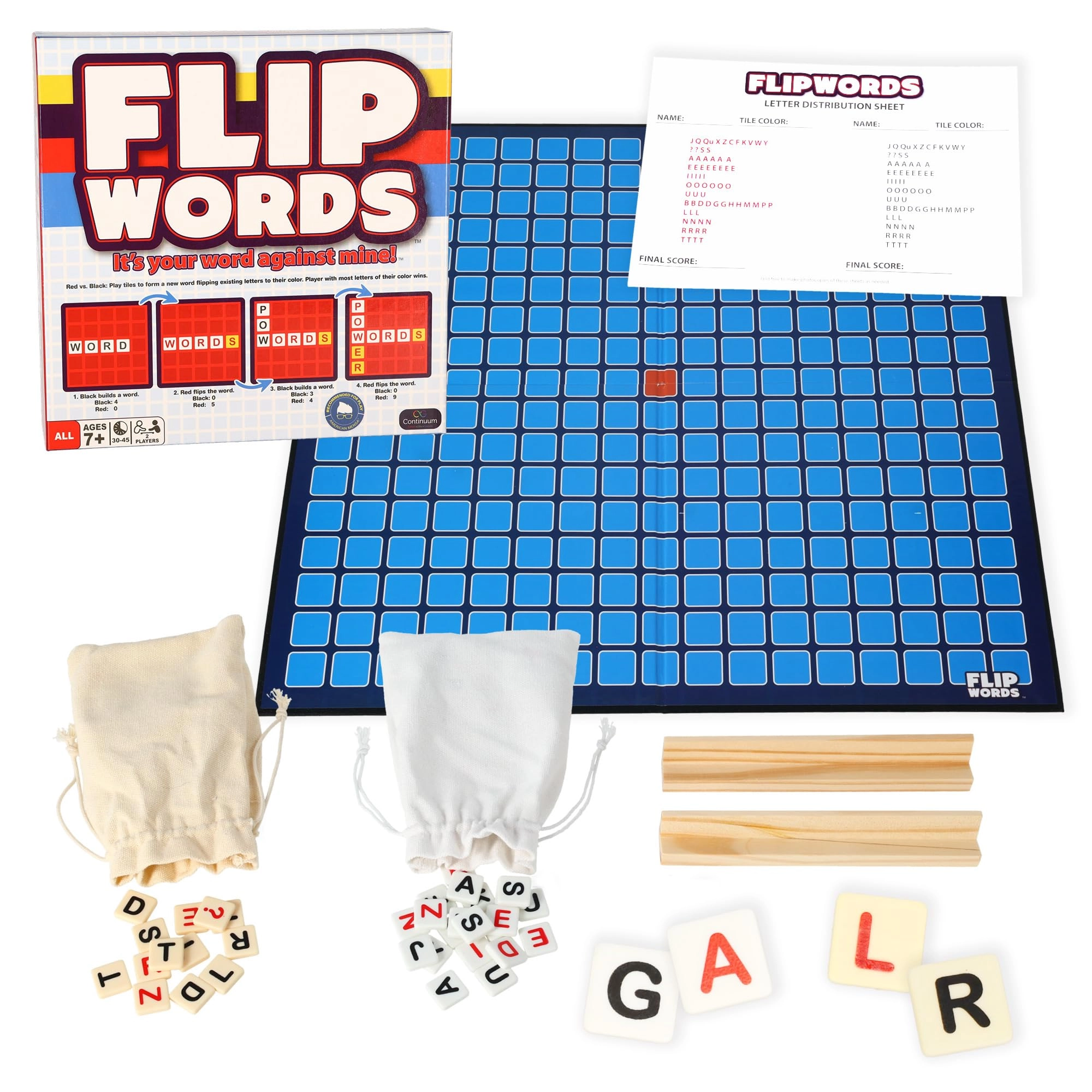 Continuum Games Flip Words - Word Game
