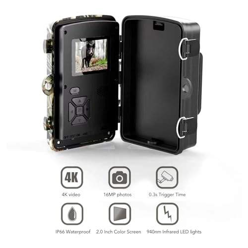 4K Trail Camera - 16MP