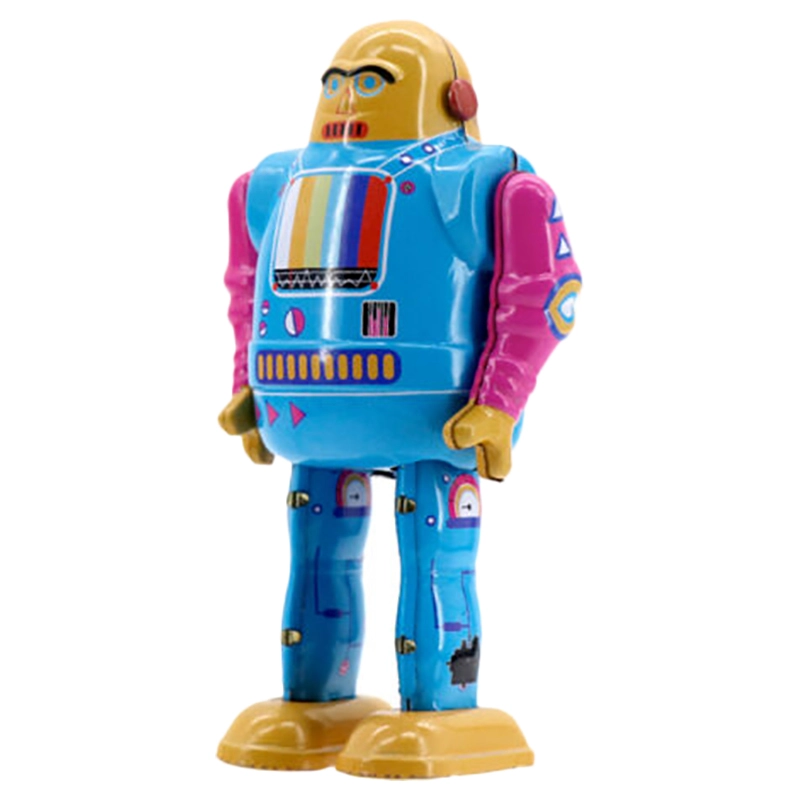 Mr & Mrs Tin Tv Bot Robot