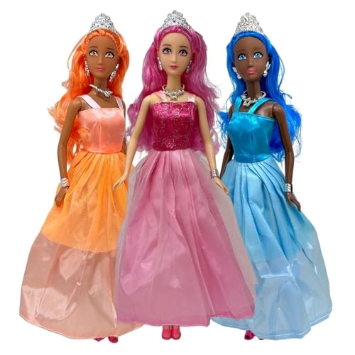 Belle of the Ball Princess Dolls - 11.5" Plastic Caucasian