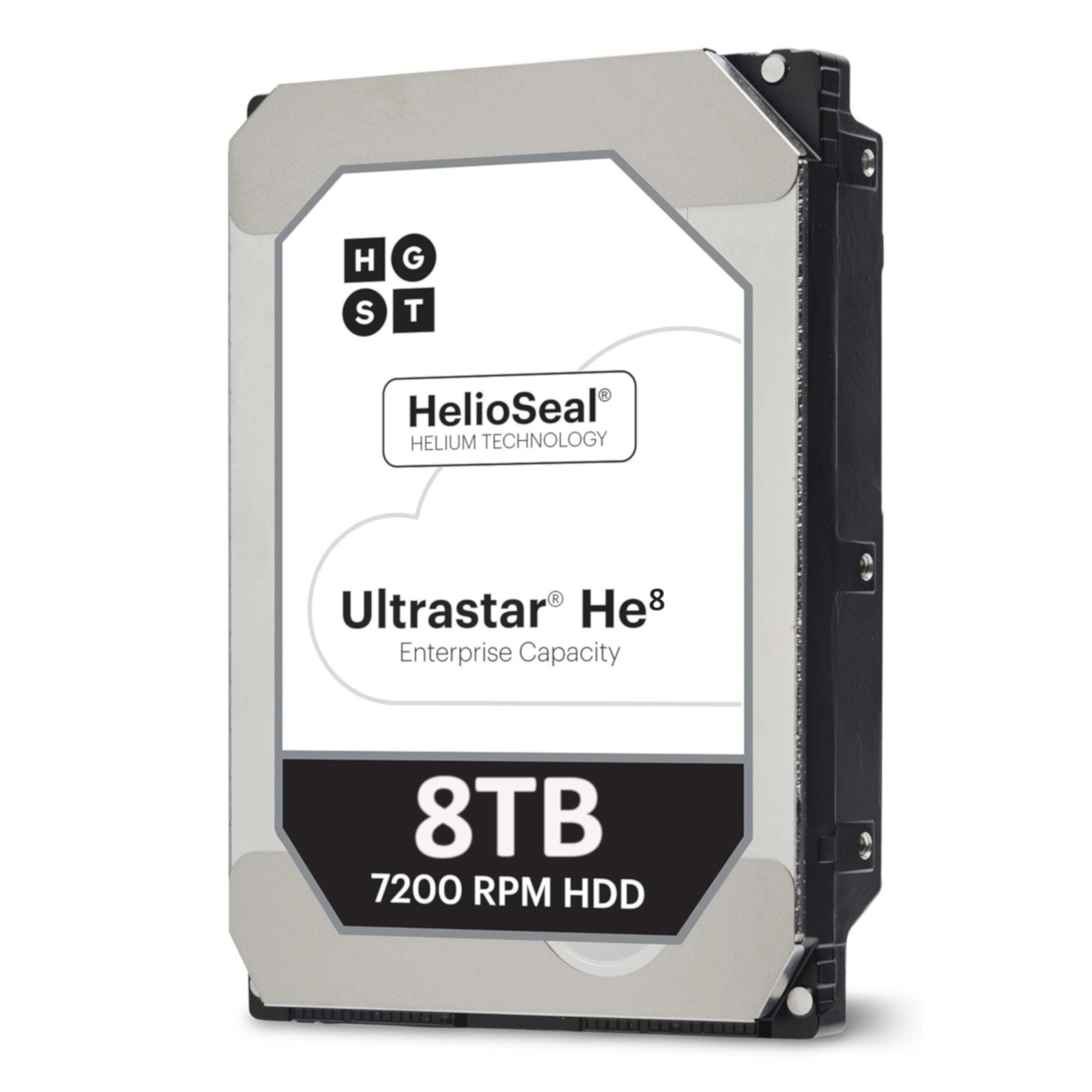 Western Digital Ultrastar He8 3.5" 7200rpm 128MB SATA 6Gb/s (HUH728080ALN600) - 8TB