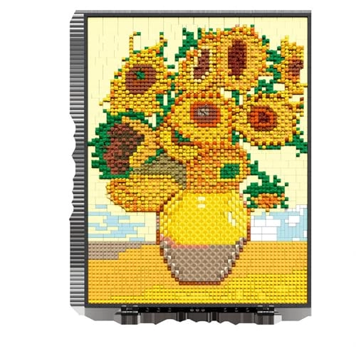 Sunflowers Art Building Set - 3504pcs