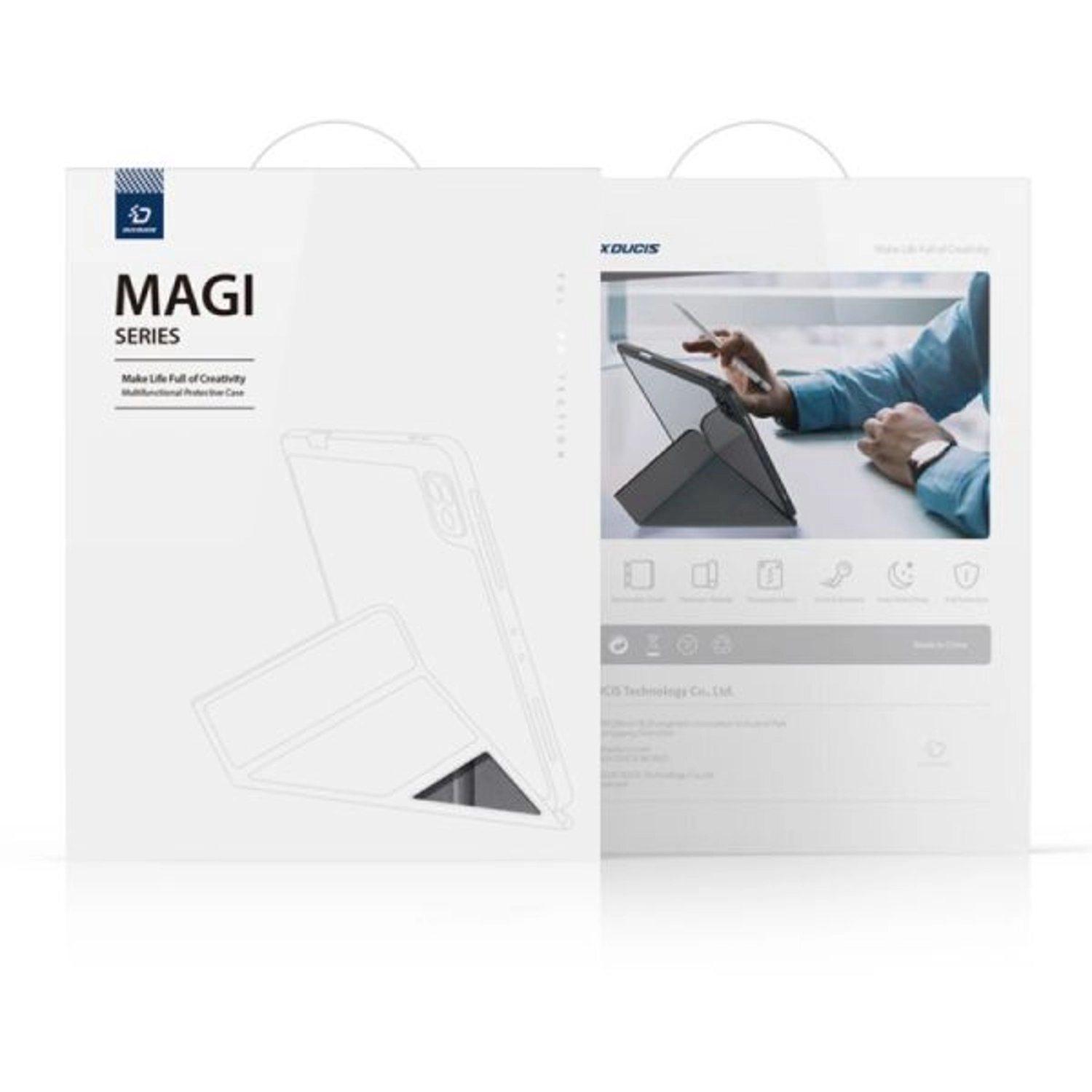 Smart Folio Case with Pencil Holder for iPad 7/8/9 10.2-inch