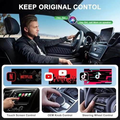 CarPlay Wireless/Android Auto Adapter - USB