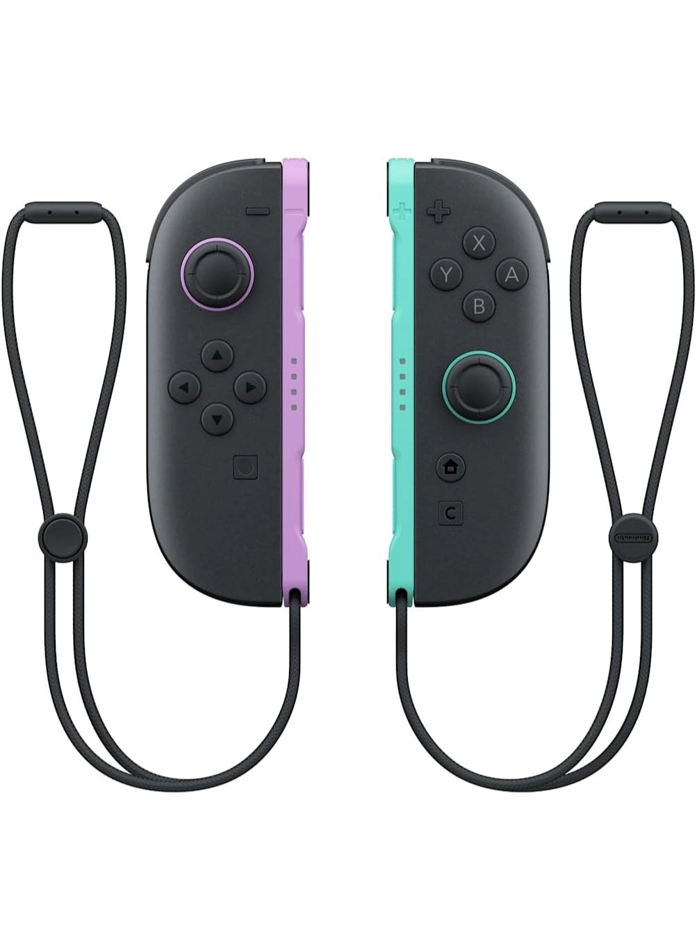 Switch 2 Joycon Pair - Light Purple/Light Green (L)