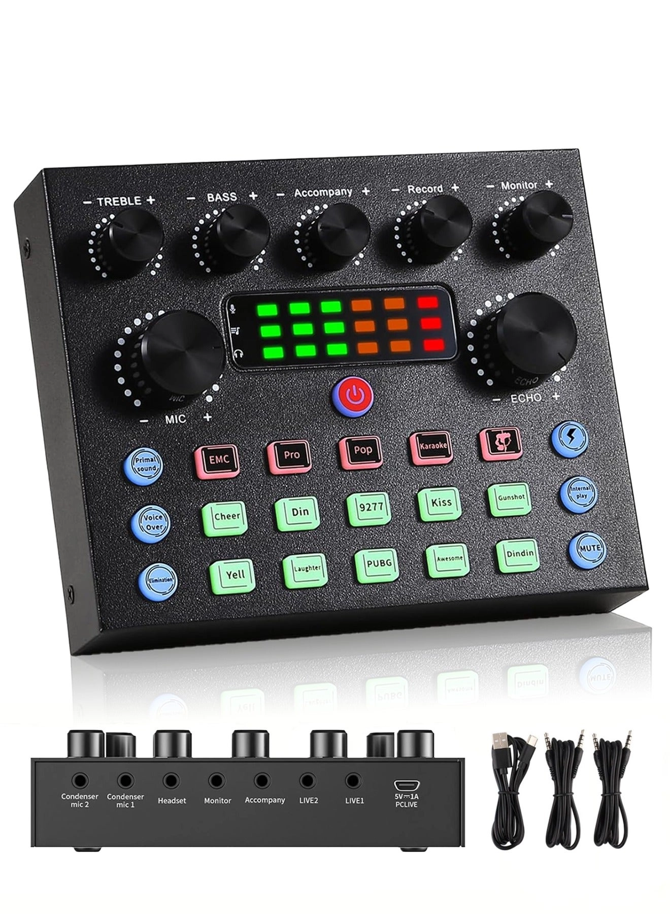 Generic V8 - Live Sound Card Voice Changer Bluetooth