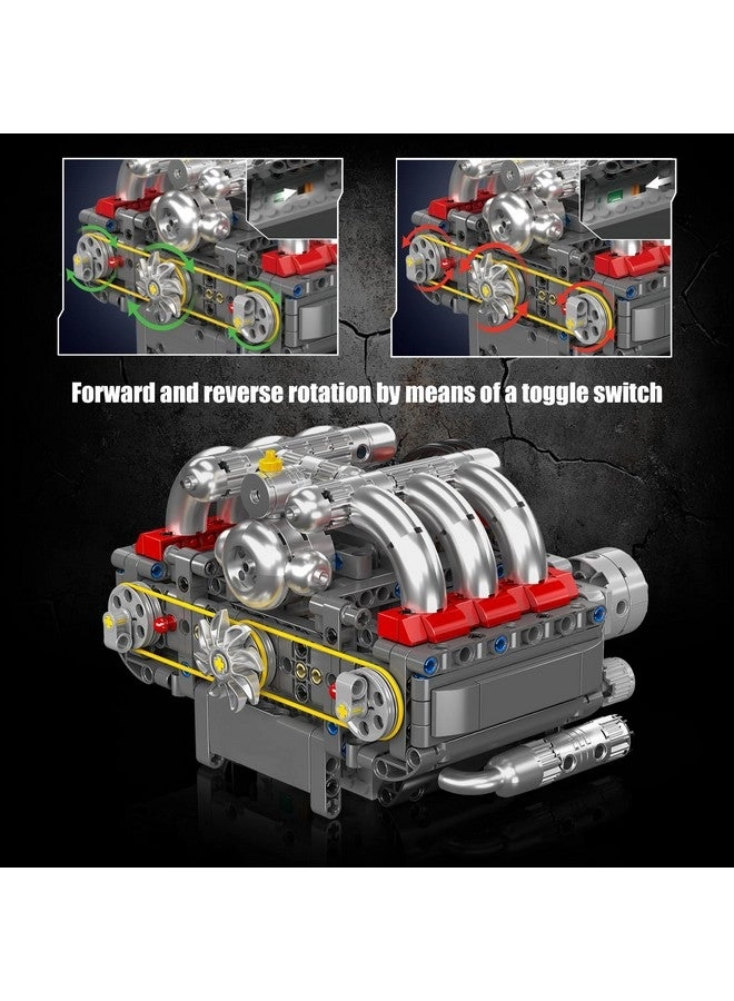 Boxer Engine - 609 Pcs Electric motor