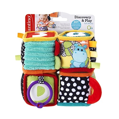 Discovery & Play Soft Block - Multicolor Plush