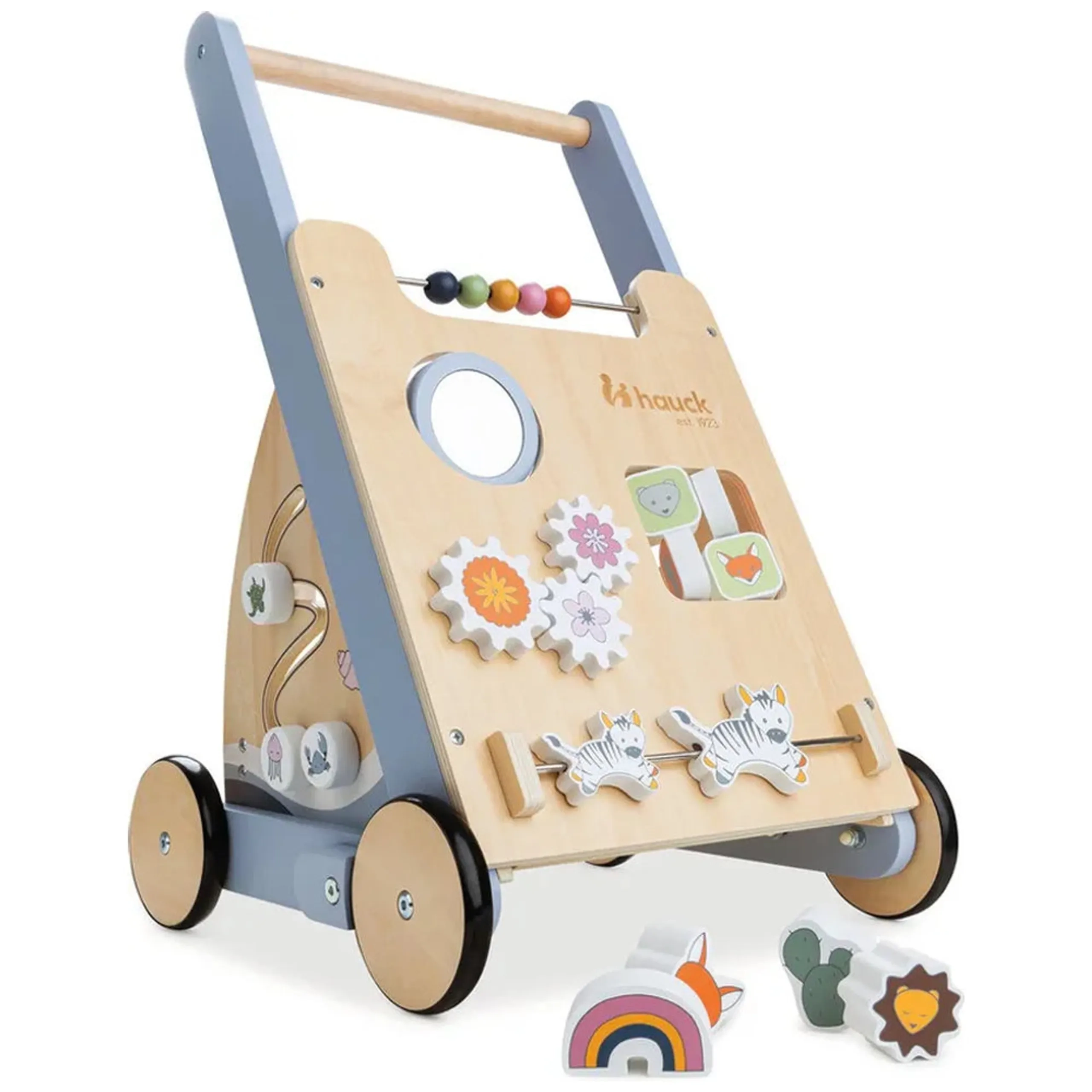 Motor Skills Wooden Baby Walker - 1 to 3 Years