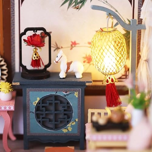 Dollhouse Miniature DIY House Kit - Time Cafe 1:24