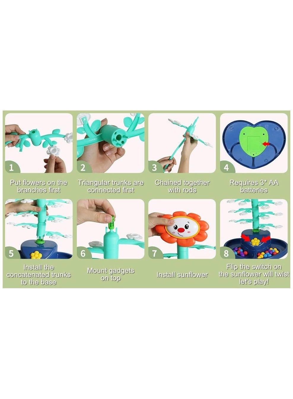 unikbebe Shaking Sunflower Balancing Game - 3+ Years