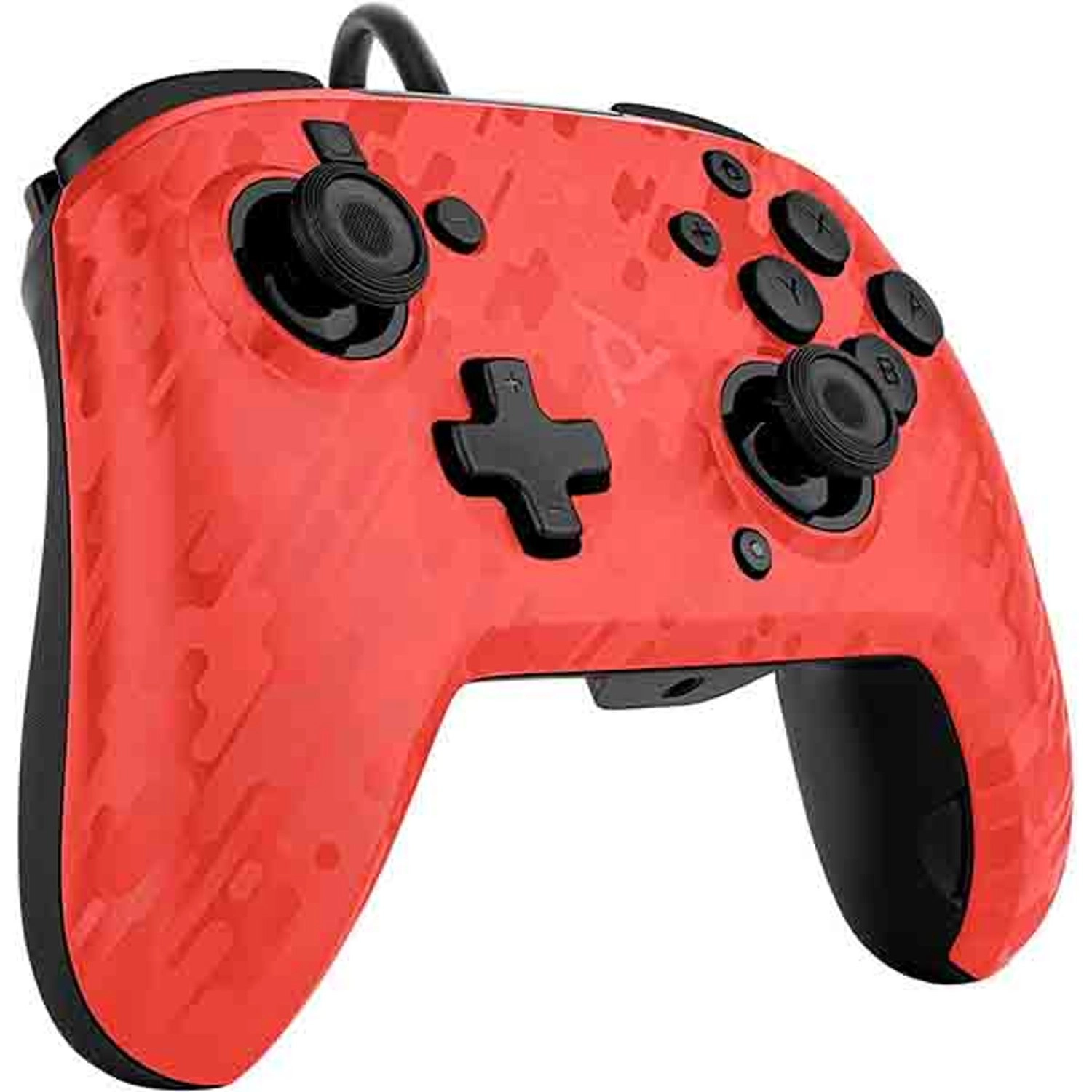 Nintendo Switch Faceoff Controller Camo Red