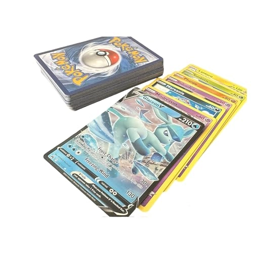 Assorted Pokemon Cards - 50 pcs Bundle