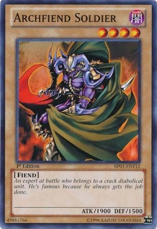 Yu-Gi-Oh! Archfiend Soldier BP01-EN112 - 1pcs