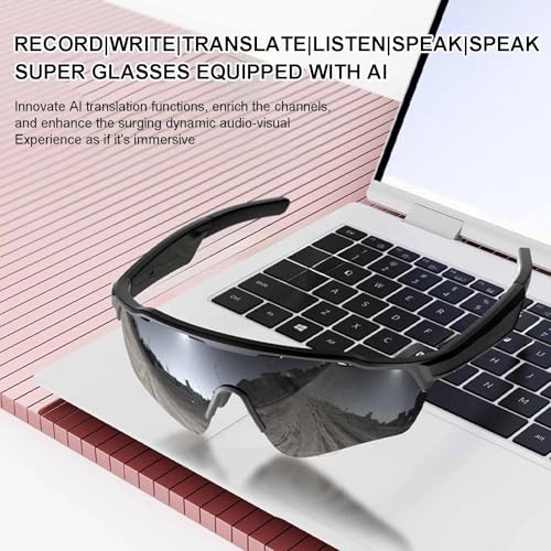 AI Translation Glasses - 134 languages IP65 waterproof Wireless calls