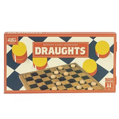 Draughts - Wooden Handcrafted