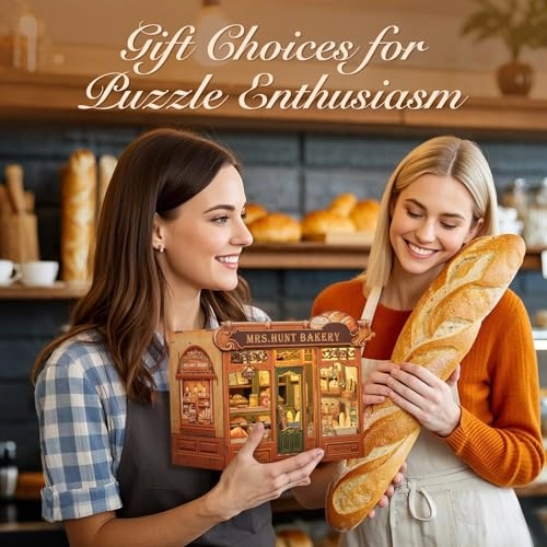 DIY Dollhouse & Book Nook Kit - LED lights Wooden