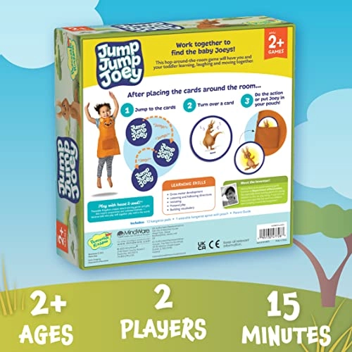 Jump Jump Joey - Ages 2 and up 12 pieces