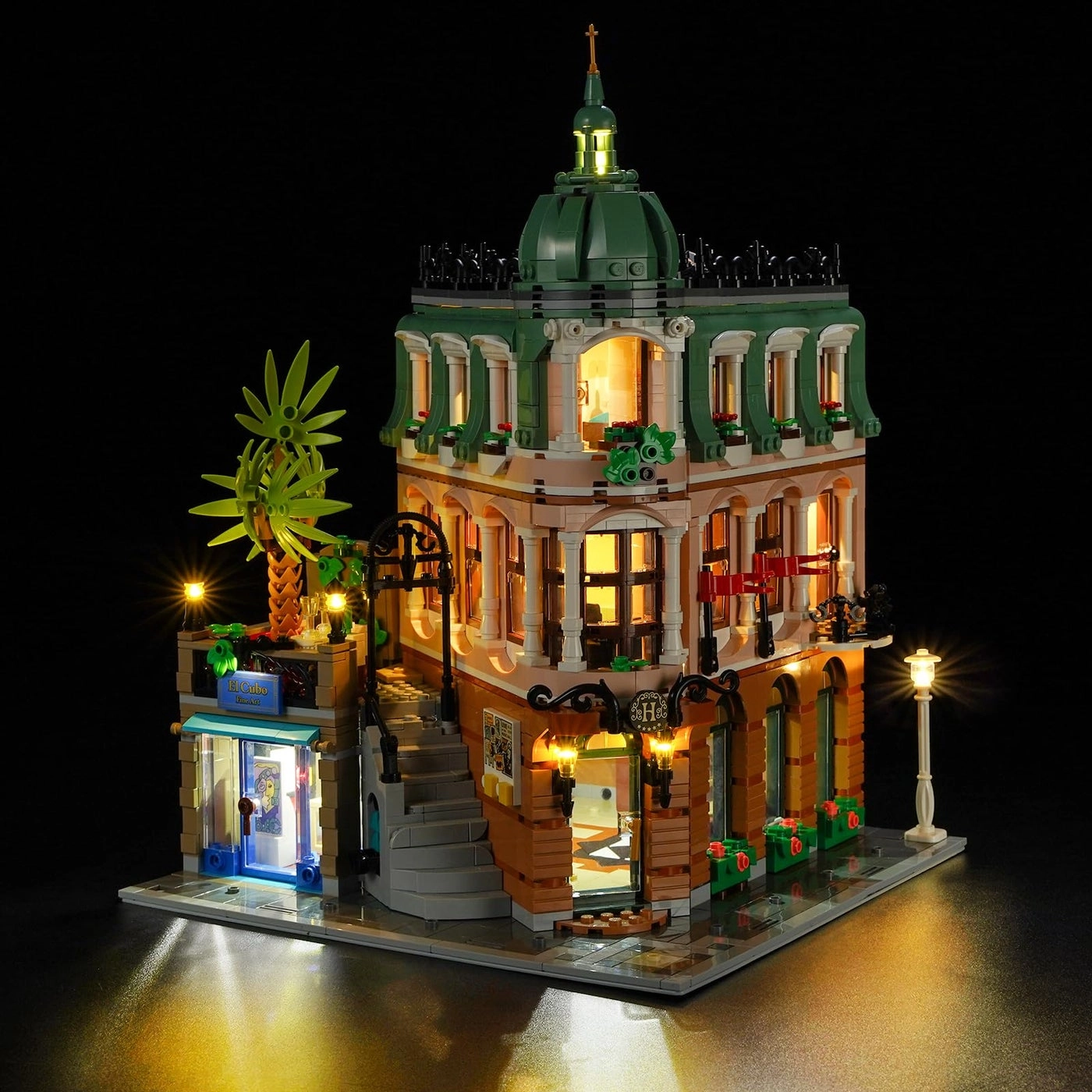 Led Lighting Kit - Creator Expert Boutique Hotel Compatible with Lego 10297