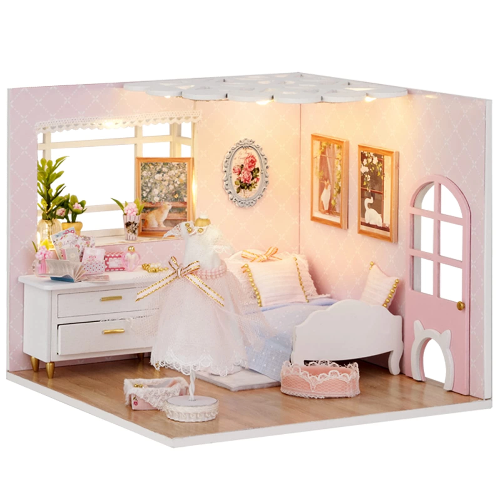 DIY Miniature Dollhouse Kit - 124 scale