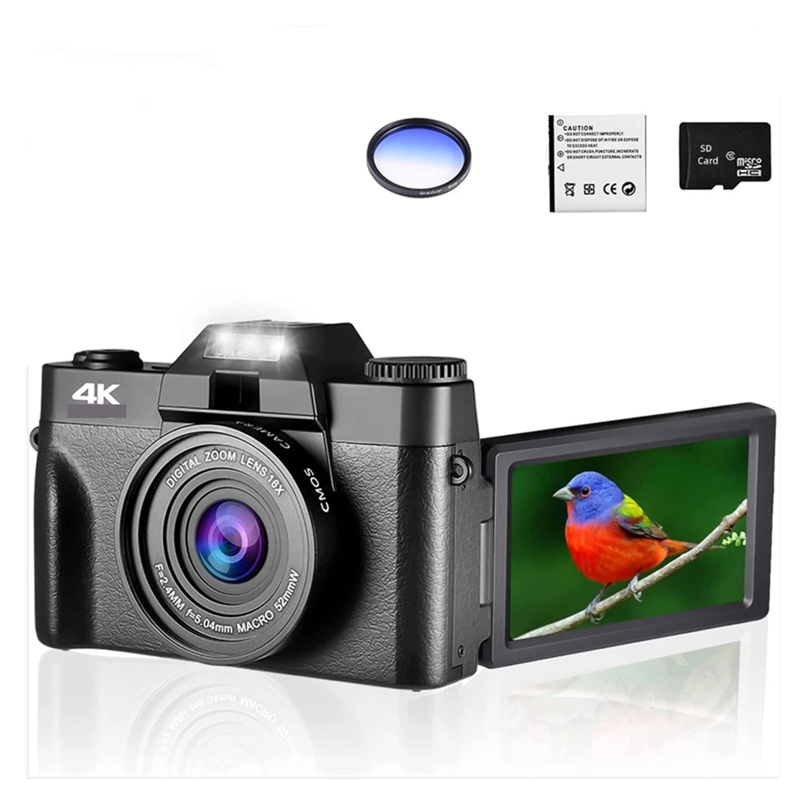 Digital Camera - 4K 30FPS 120FPS