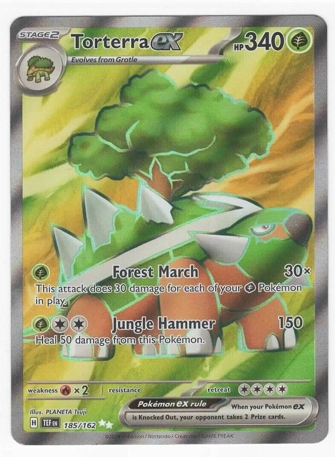Pokémon Torterra ex 185/162