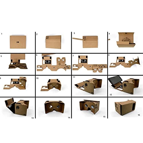 Cardboard VR 3D Glasses - 5.0" Screen Ultra HD