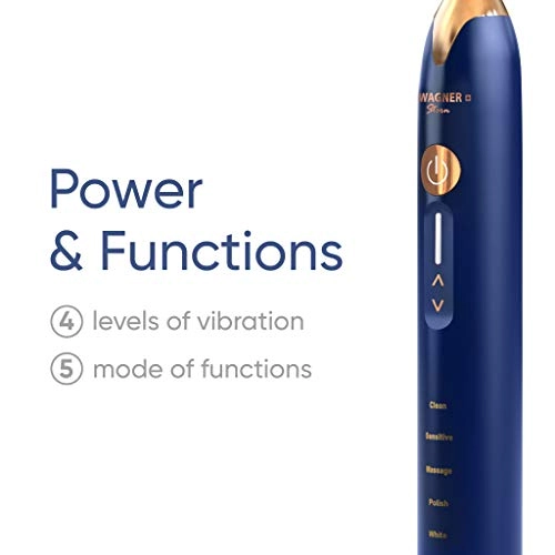 Duette - 2 Electric toothbrushes Pressure Sensor 5 Brushing Modes