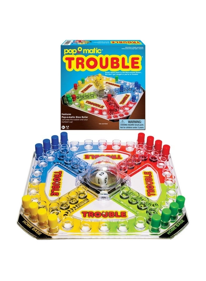 Classic Trouble - Retro Artwork Pop-o-Matic Popper