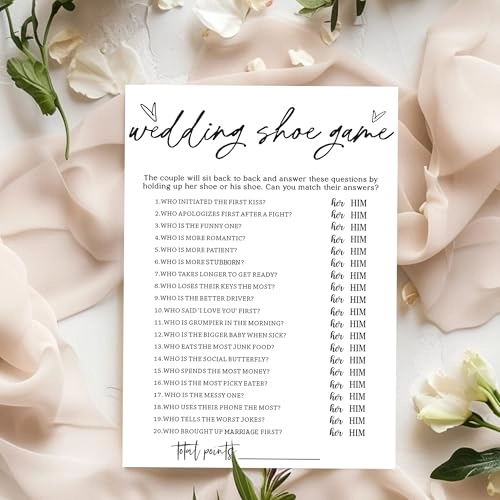 Bridal Shower Games Cards - Adult 25