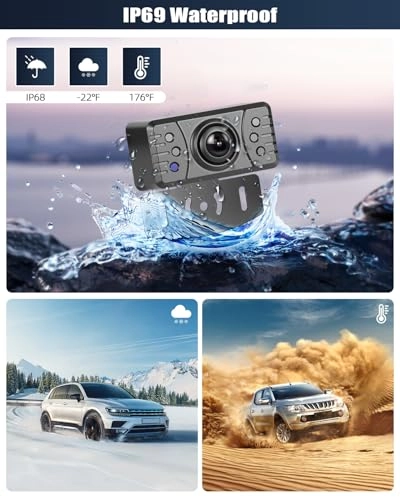 Wireless Rear View Camera Kit - Night Vision Wireless 1080P